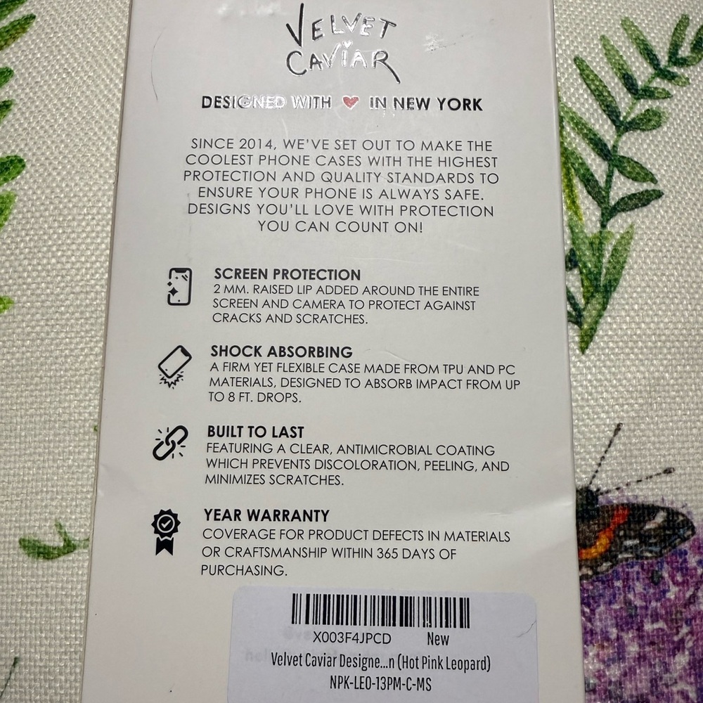 SOLD - Velvet Caviar iPhone 13 Pro Max Phone Case - Picture 3 of 6